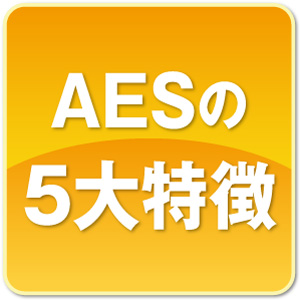 AESの5大特徴